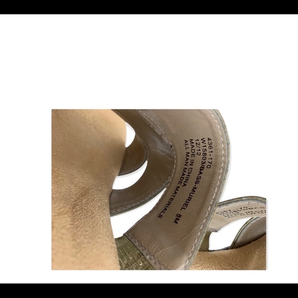 G.H. Bass Muriel Wedges Sz 8 - Picture 9 of 9